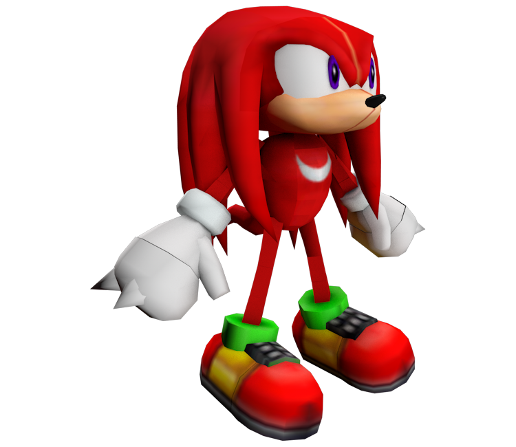 GameCube - Sonic Adventure DX: Director's Cut - Knuckles - The Models ...