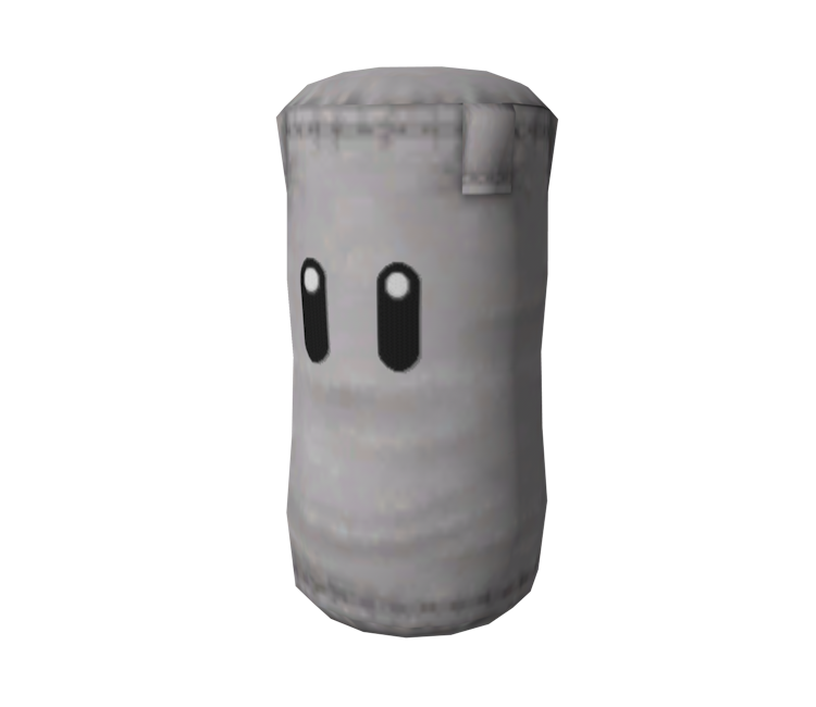 Wii - Super Smash Bros. Brawl - Sandbag - The Models Resource