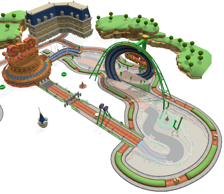 Wii U Mario Kart 8 Water Park The Models Resource 2853