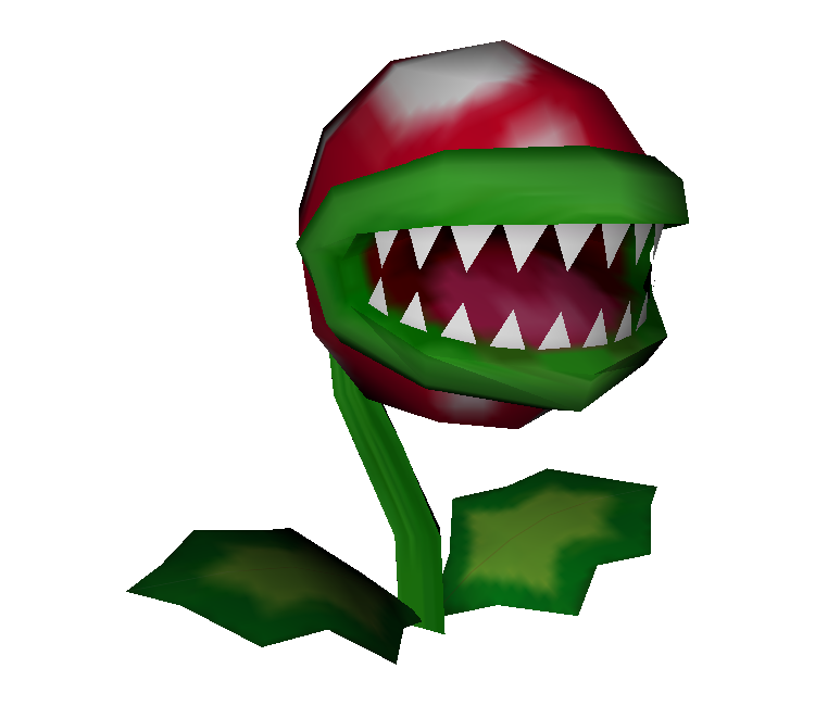 GameCube - Mario Party 5 - Piranha Plant Capsule - The Models Resource