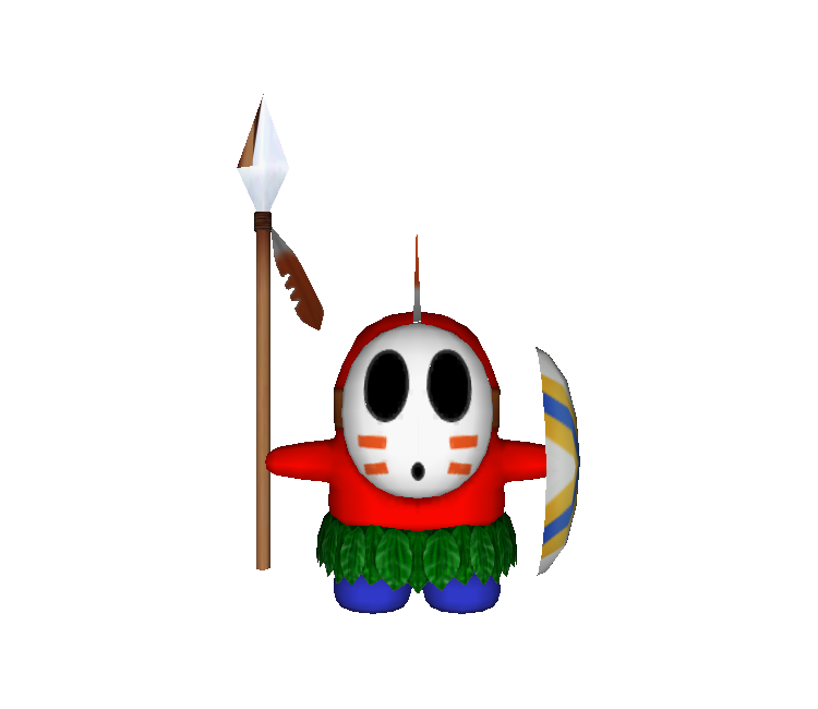 spear guy plush