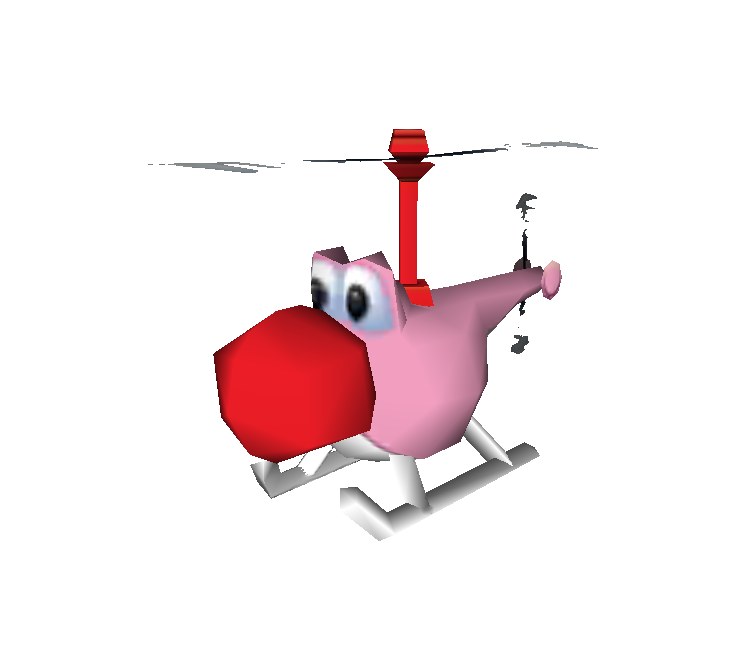 yoshi helicopter toy