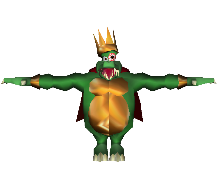 Nintendo 64 - Donkey Kong 64 - King K. Rool - The Models Resource