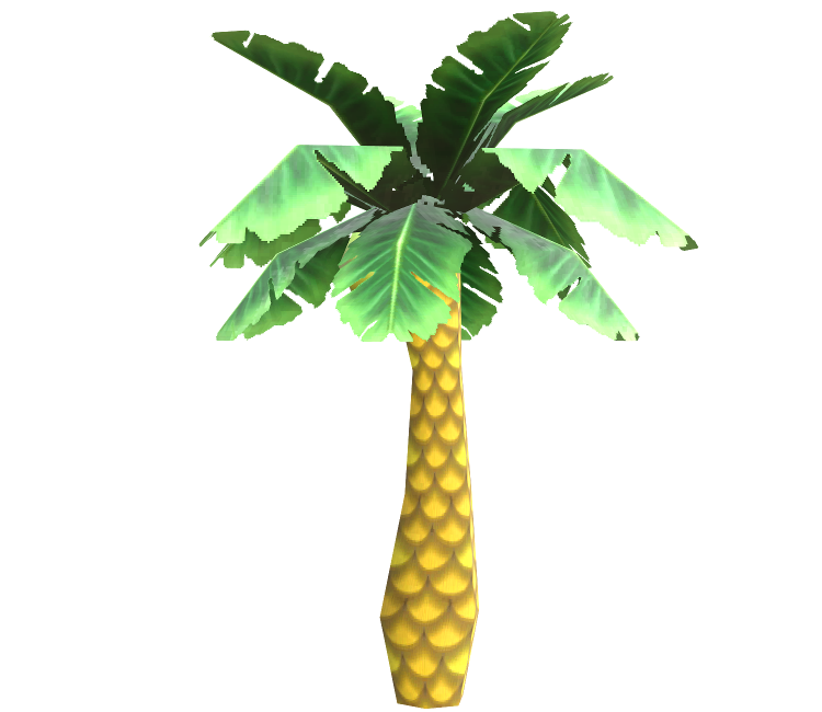 Ds Mario Kart Palm Tree The Models Resource