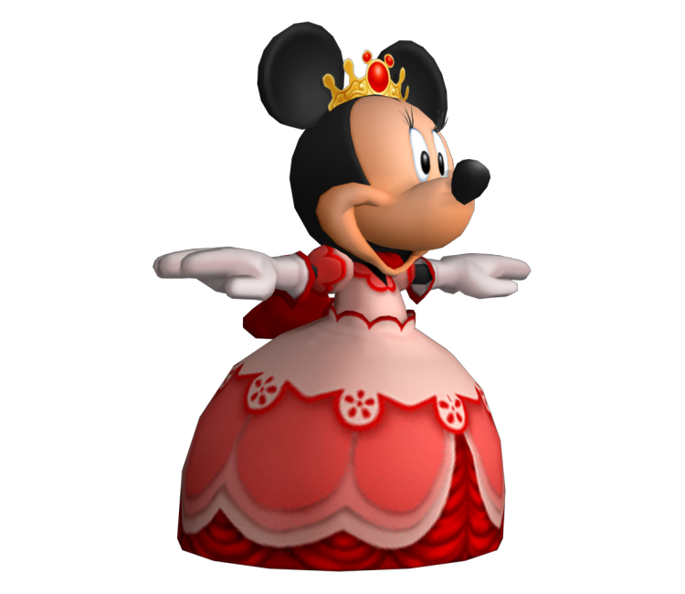 PlayStation 2 - Kingdom Hearts - Minnie Mouse - The Models Resource