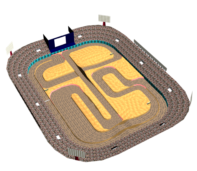 Nintendo Mario Kart Wario Stadium The Models Resource