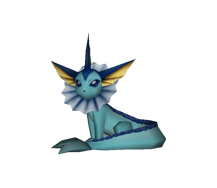 Nintendo 64 - Pokémon Stadium 2 - 134 - Vaporeon - The Models Resource