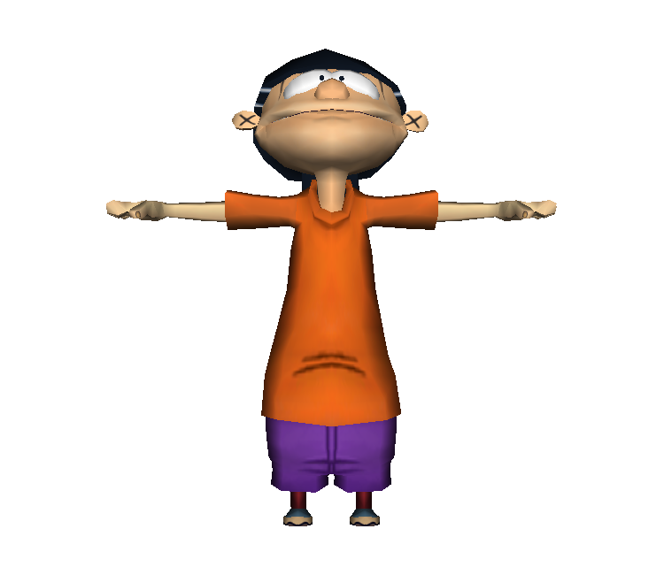 GameCube - Ed, Edd 'n' Eddy: Mis-Edventures - Edd - The Models Resource