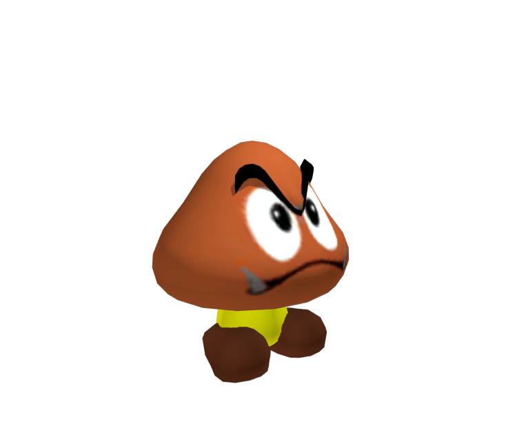 GameCube - Super Smash Bros. Melee - Goomba - The Models Resource