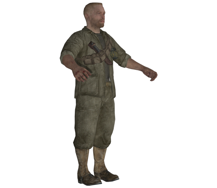 PC / Computer - Call of Duty: Black Ops - Tank Dempsey - The Models