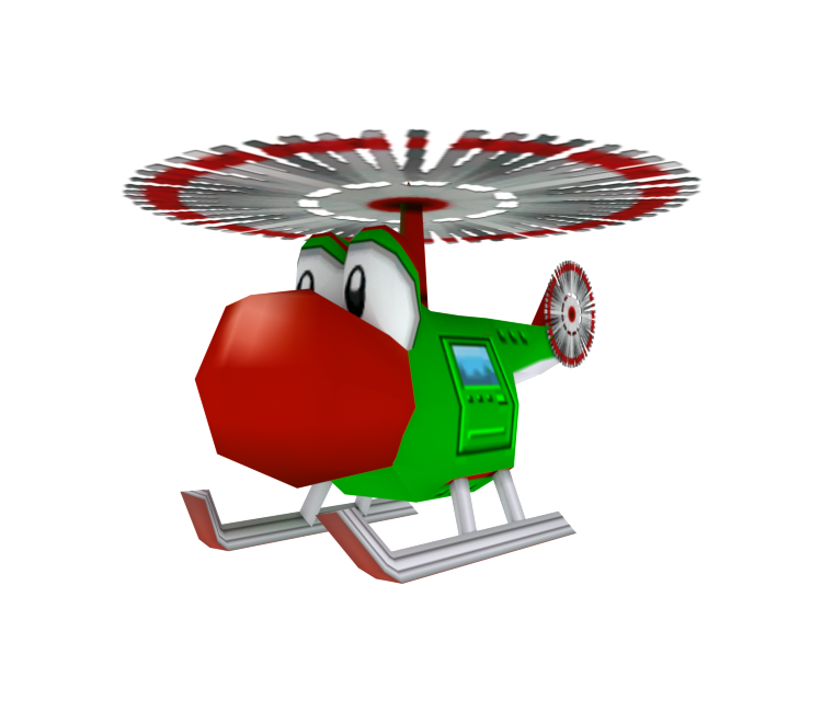 yoshi helicopter toy