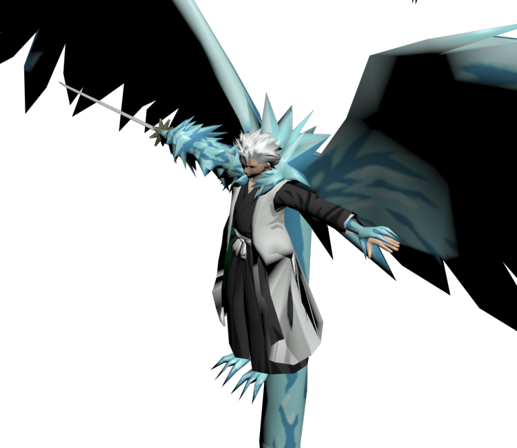 Wii - Bleach: Versus Crusade - Tōshirō Hitsugaya (Bankai) - The Models