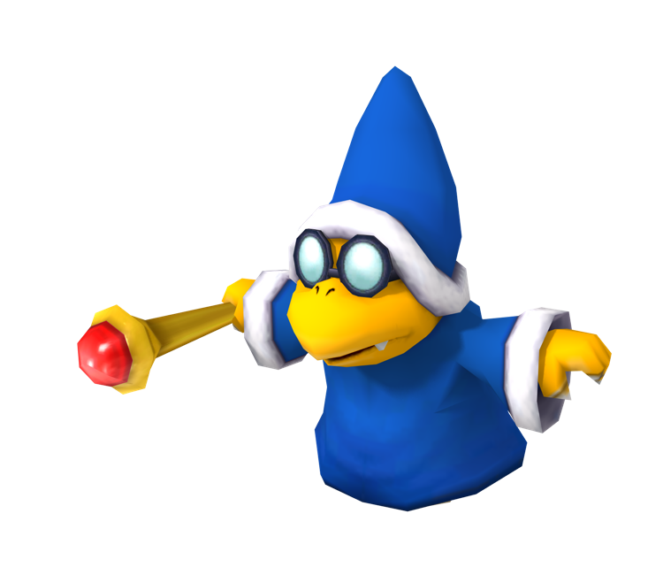 Wii - Super Mario Galaxy - Magikoopa - The Models Resource