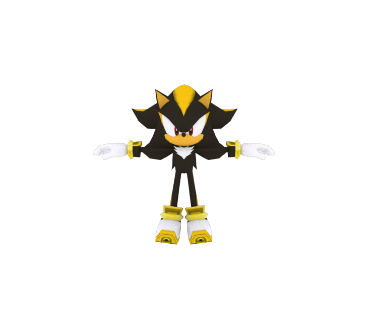 GameCube - Shadow The Hedgehog - Shadow Android - The Models Resource