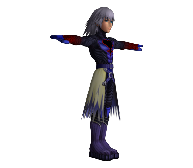 PlayStation 2 - Kingdom Hearts - Riku (Dark) - The Models ...