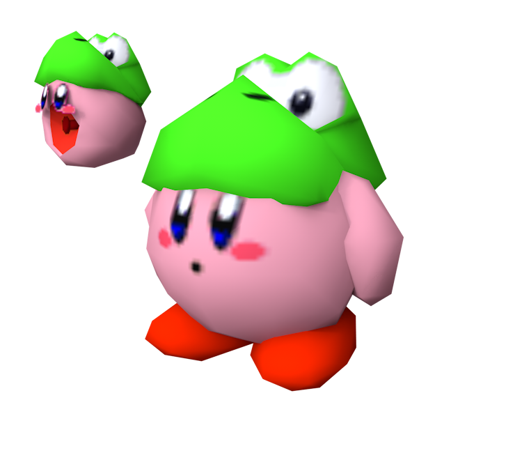 Nintendo 64 - Super Smash Bros. - Kirby (Yoshi) - The Models Resource