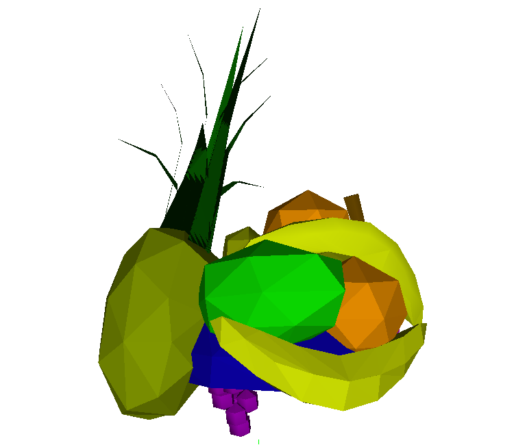 Pc Computer Roblox Fruit Hat The Models Resource - fruit hat roblox