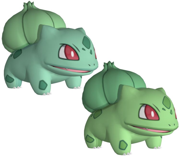 3DS Pokémon X / Y 001 Bulbasaur The Models Resource