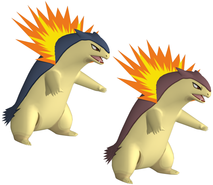 3DS Pokémon X / Y 157 Typhlosion The Models Resource