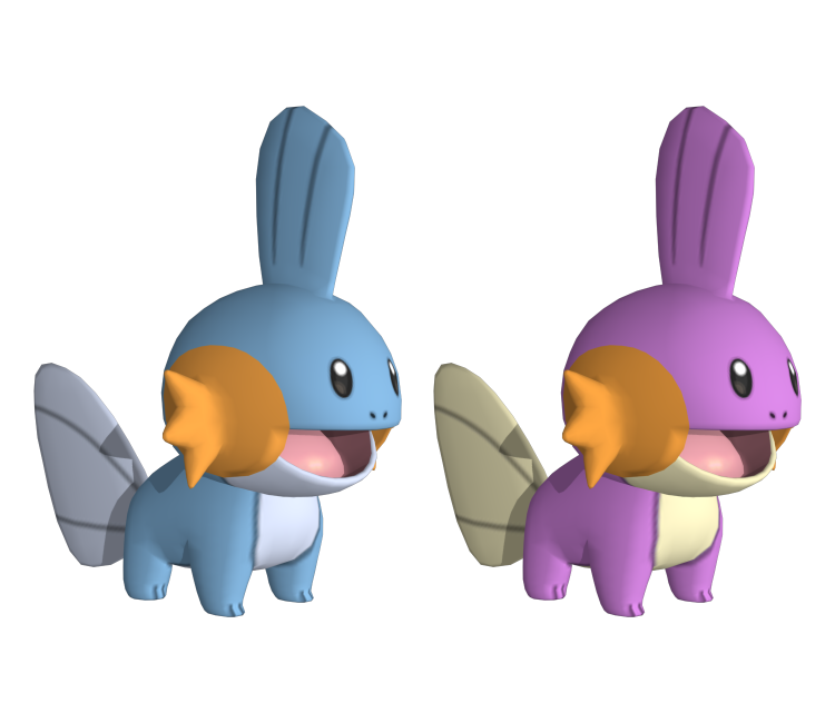 3DS Pokémon X / Y 258 Mudkip The Models Resource