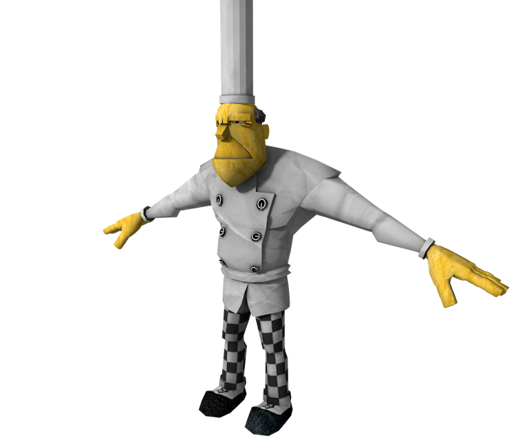 PC / Computer - Octodad - Chef Fujimoto - The Models Resource