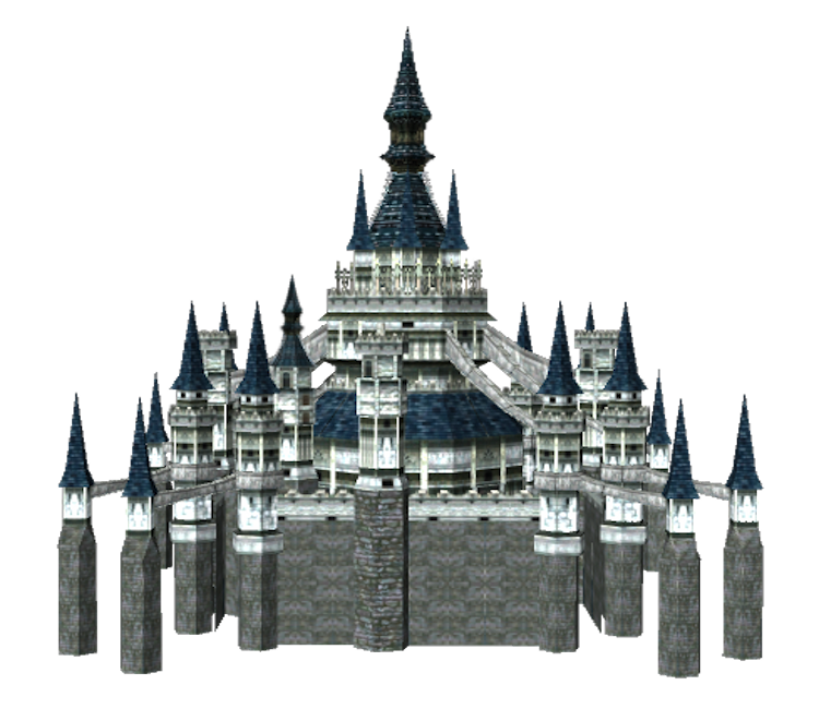 GameCube - The Legend of Zelda: Twilight Princess - Hyrule Castle  (Background) - The Models Resource