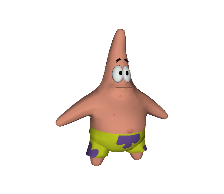 Xbox 360 - SpongeBob HeroPants - Patrick Star - The Models Resource