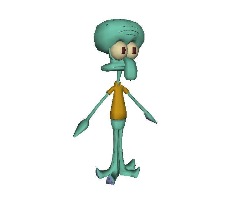 Xbox 360 - SpongeBob HeroPants - Squidward Tentacles - The Models Resource