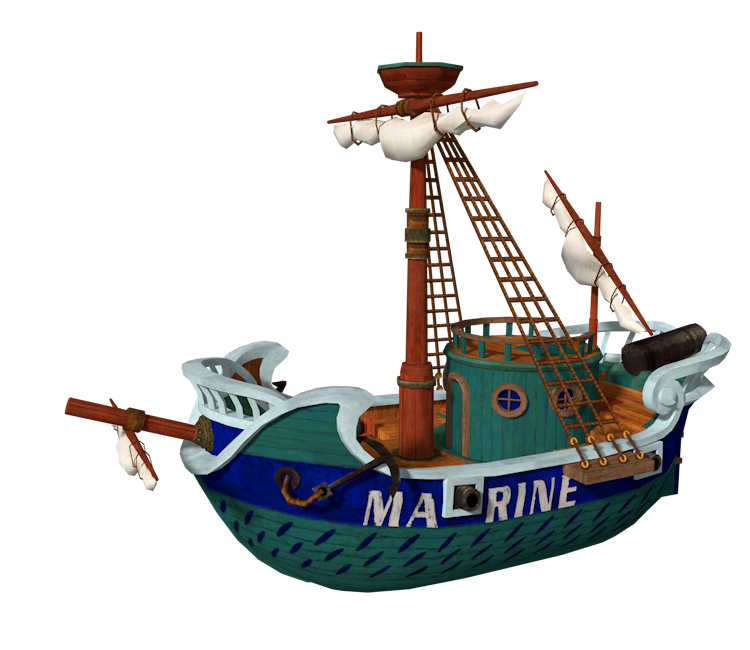 Playstation 3 One Piece Pirate Warriors Marine Ship The Models Resource