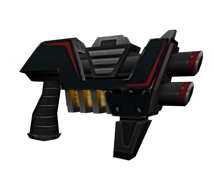 PlayStation 2 - Ratchet: Deadlocked - Pistol Flux LX - The Models Resource