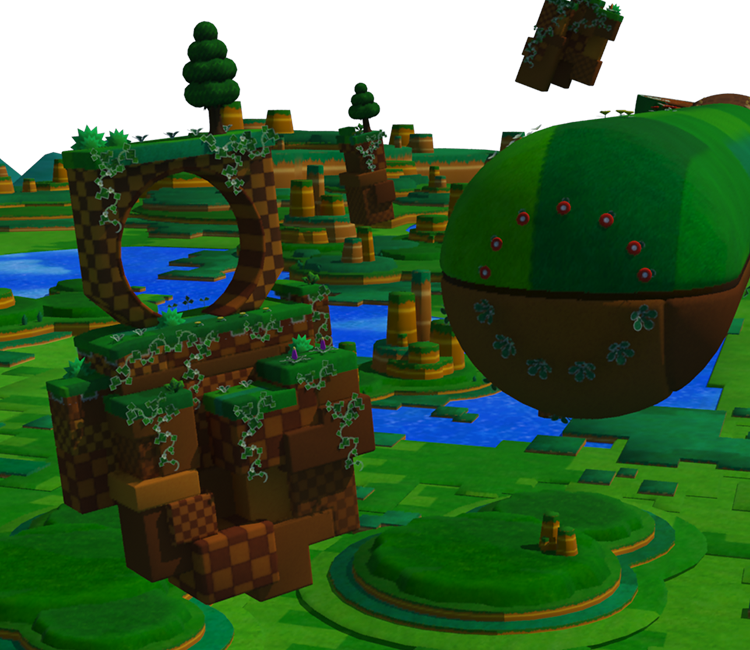 Dreamcast - Sonic Adventure 2 - Green Hill Zone - The Textures Resource