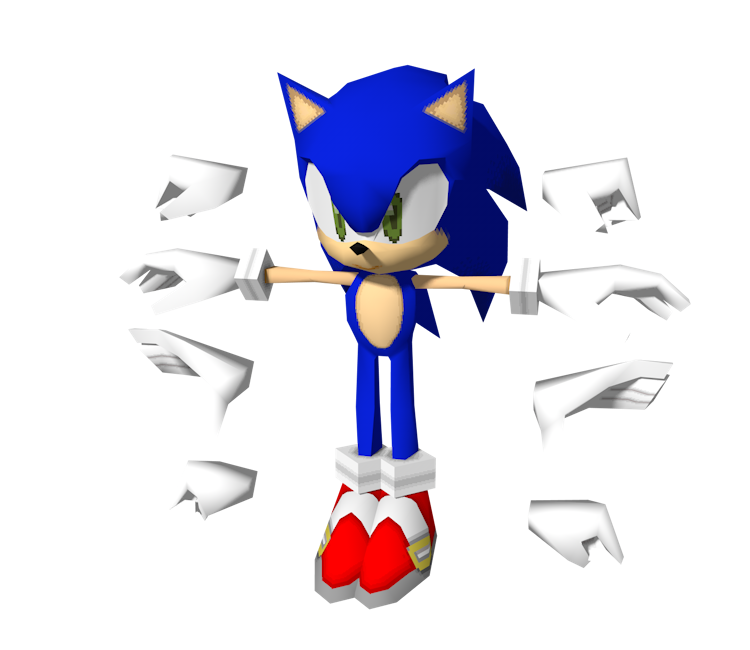 DS / DSi - Sonic Colors - Super Sonic - The Models Resource