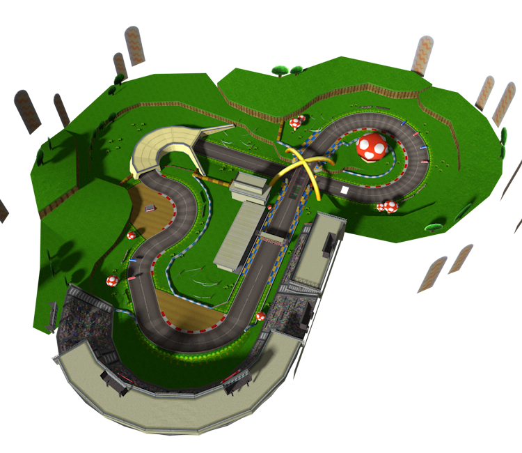 3ds Mario Kart 7 Toad Circuit The Models Resource 1739