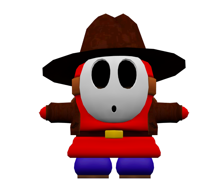 shy guy hat