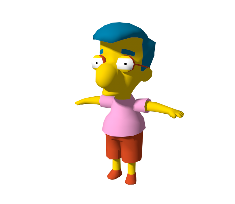 PC / Computer - The Simpsons: Hit & Run - Milhouse - The Models Resource