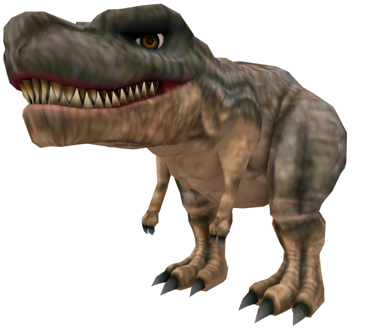 3DS - Fossil Fighters: Frontier - Tyrannosaurus - The Models Resource