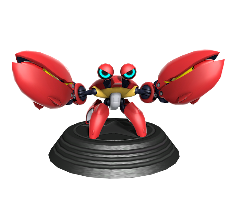 PC / Computer - Sonic Generations - Crabmeat Statue - The Models Resource