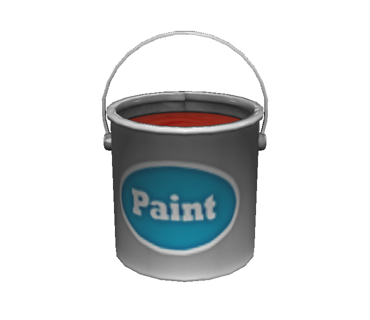 Pc Computer Roblox Paint Bucket The Models Resource - roblox gear paint