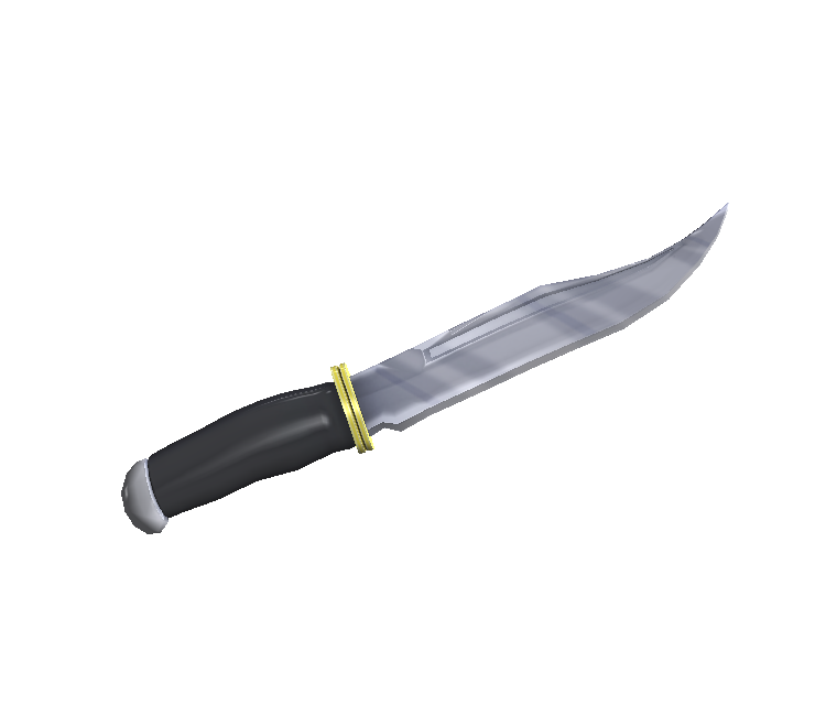 Pc Computer Roblox Mad Murderer Knife The Models Resource - roblox knife model
