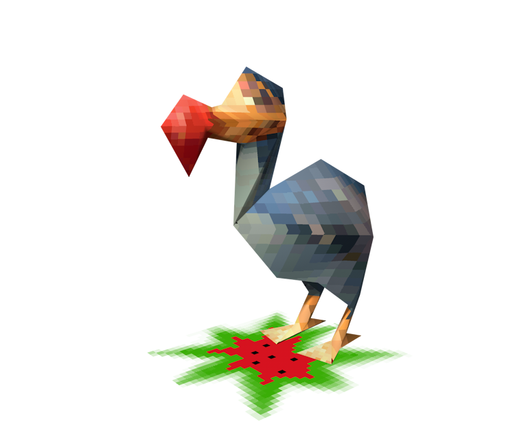 Dodo tiles - Ice dodo 
