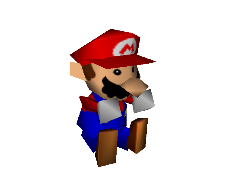 Nintendo 64 - Mario Party - Mario Doll - The Models Resource