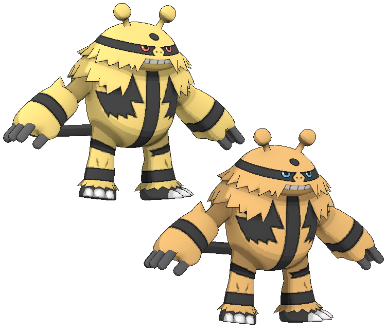 3ds Pokemon X Y 466 Electivire The Models Resource