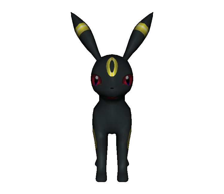 Wii - Pokémon Battle Revolution - #197 Umbreon - The Models Resource