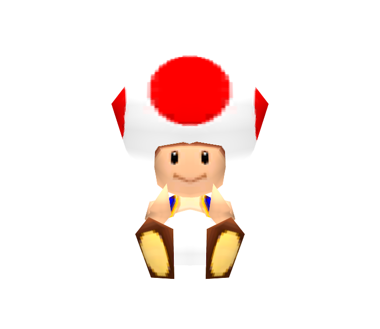 3ds Mario Kart 7 Toad Low Poly The Models Resource 0772