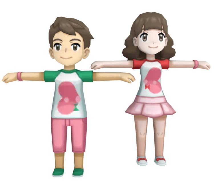 3DS - Pokémon Omega Ruby / Alpha Sapphire - Young Couple - The Models ...