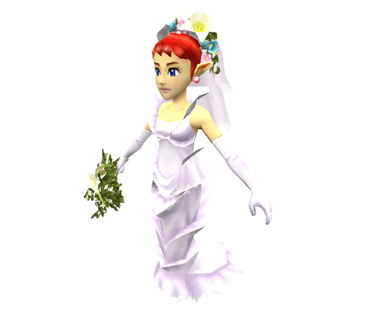 3DS - The Legend of Zelda: Majora's Mask 3D - Anju (Wedding Dress