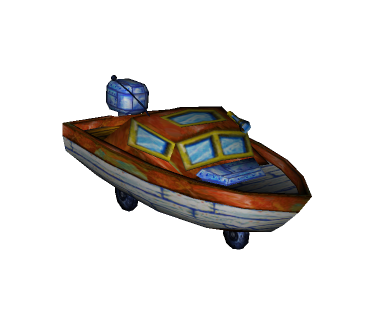 Spongebob In A Boat