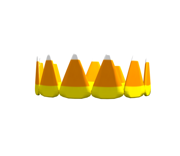 Pc Computer Roblox Candy Corn Crown The Models Resource - candy inc roblox