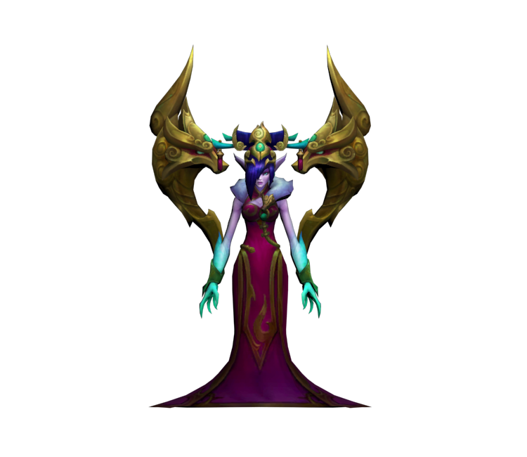 PC / Computer - League of Legends - Morgana (Lunar Wraith) - The Models ...