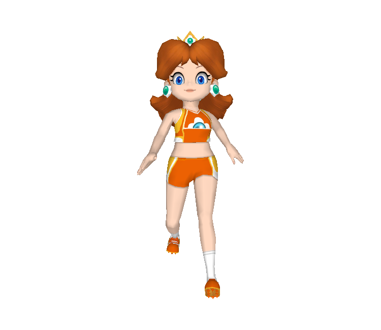 super mario strikers charged daisy